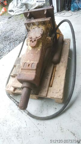 Construction equipment Atlas Copco 550 spiked hammer with/ s50-s60 attachment