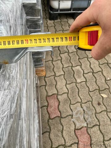 Palet rafları için derinlik desteği  