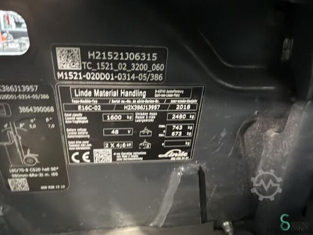 Motostivuitor Linde E16C