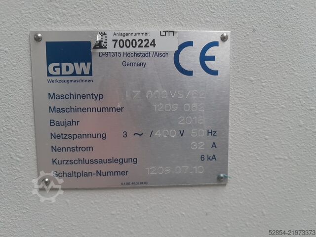 Univerzalni strug GDW LZ 600VS