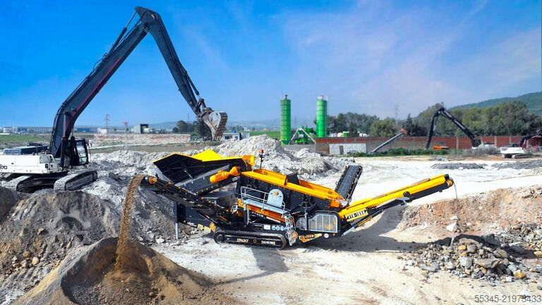 Maszyna przesiewająca FABO Tracked Screening Plant Mobile Screening Plant FTB-1550
