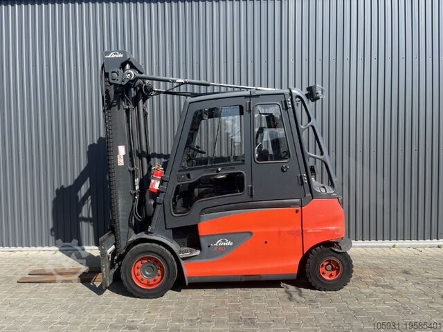 Ηλεκτρικό περονοφόρο τετράτροχο Linde E50HL-01