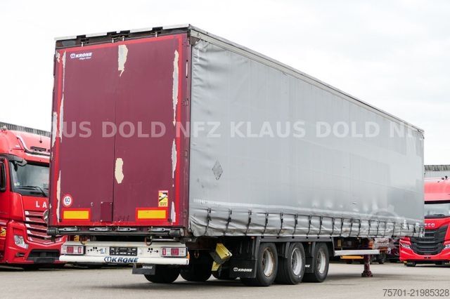 Otvorena poluprikolica sa ceradom KRONE SD Pritsche Plane XL MegaLiner Edscha Bordwände