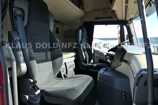 Standard tractor unit MERCEDES-BENZ Actros 1845 Blatt/Luft XL-Tank Kühlbox Euro 6
