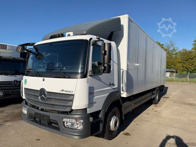 Autocarro con cassone MERCEDES-BENZ ATEGO 1530 L Koffer 8 m LBW 1,5 T*NL 8,5 to.