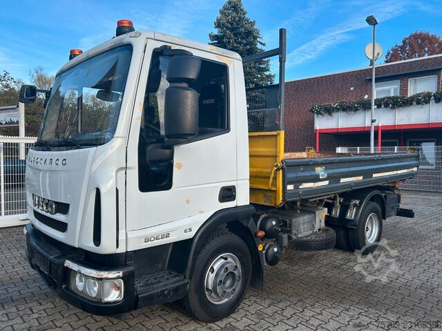 Τριαξονικό ανατρεπτικό βαν IVECO 80E22 MEILLER 3Skipper 4x2