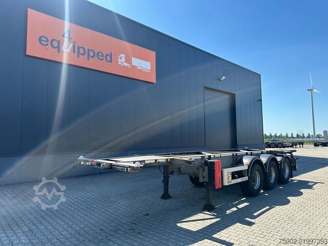 Containervervoer Van Hool 20FT/30FT ADR CHASSIS / galvanized / BPW DRUM /...