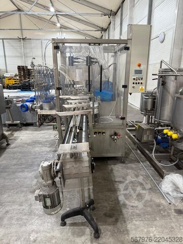 Mašina za proizvodnju pića Wick und Schaefer GmbH Rotary Filler with Cap Sorter and Capper