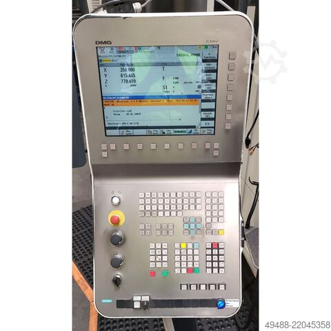 Horizontal-Bearbeitungszentrum Deckel Maho DMG DMC 65H duoBlock