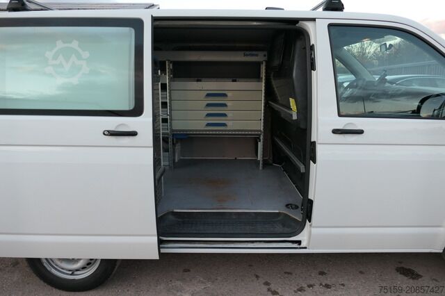 Bestelwagen Volkswagen T6 Transporter 2.0 TDI 4Motion Hoch Lang KLIMA AHK Werkstatteinbauten COC