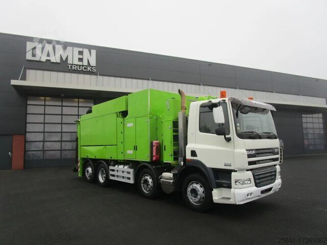 Vehicul de aspirație DAF CF 85.410 CF 85.410 8x2 MTS Saugbagger