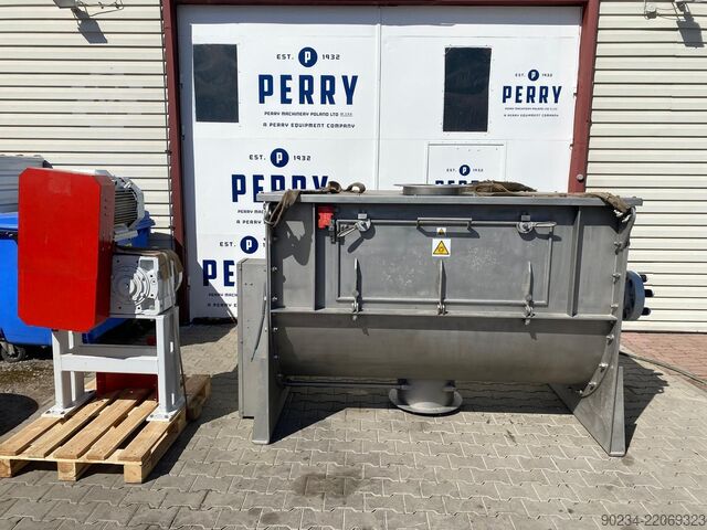 2400 Liter RVS Horizontale Ribbon Blender WAM GROUP S.p.A. (Italië) Model WNHO2400E/0DK WAMGROUP S.p.A. WNHO2400E/0DK