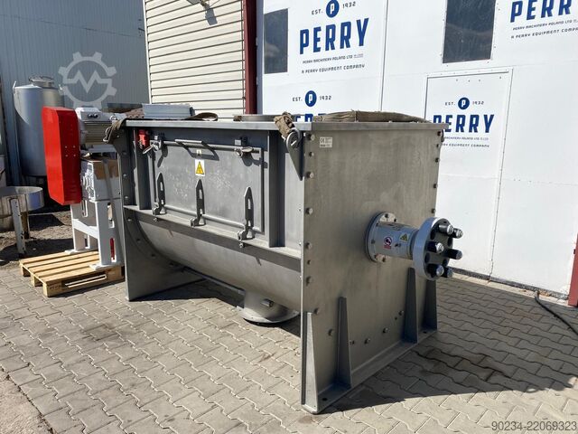 2400 Liter RVS Horizontale Ribbon Blender WAM GROUP S.p.A. (Italië) Model WNHO2400E/0DK WAMGROUP S.p.A. WNHO2400E/0DK