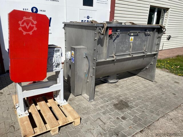 2400 Liter RVS Horizontale Ribbon Blender WAM GROUP S.p.A. (Italië) Model WNHO2400E/0DK WAMGROUP S.p.A. WNHO2400E/0DK