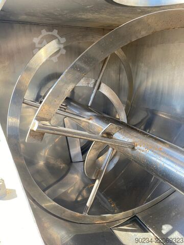 2400 Liter RVS Horizontale Ribbon Blender WAM GROUP S.p.A. (Italië) Model WNHO2400E/0DK WAMGROUP S.p.A. WNHO2400E/0DK