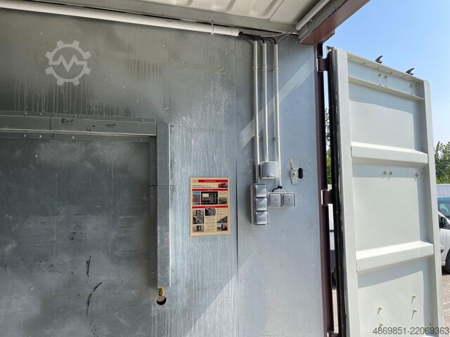 Contenedor taller  Werkstatt Büro Office Container 8m
