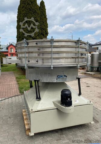 1820 mm, 3 etaje, 4 kW, sită rotativă din oțel inoxidabil GKM Siebtechnik GmbH Tip KTS 2000/3 GKM Siebtechnik GmbH KTS 2000/3