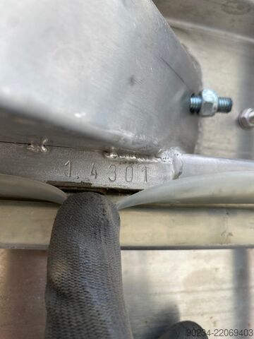 1820 mm, 3 etaje, 4 kW, sită rotativă din oțel inoxidabil GKM Siebtechnik GmbH Tip KTS 2000/3 GKM Siebtechnik GmbH KTS 2000/3