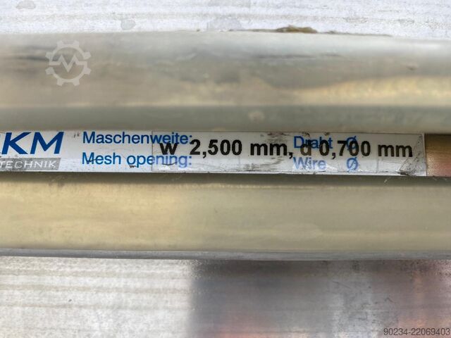 1820 mm, 3 etaje, 4 kW, sită rotativă din oțel inoxidabil GKM Siebtechnik GmbH Tip KTS 2000/3 GKM Siebtechnik GmbH KTS 2000/3