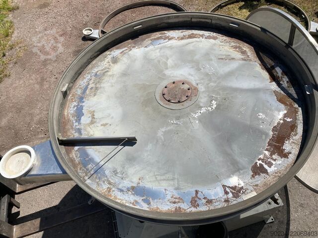 1820 mm, 3 etaje, 4 kW, sită rotativă din oțel inoxidabil GKM Siebtechnik GmbH Tip KTS 2000/3 GKM Siebtechnik GmbH KTS 2000/3
