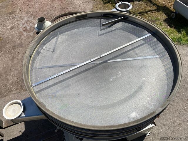 1820 mm, 3 etaje, 4 kW, sită rotativă din oțel inoxidabil GKM Siebtechnik GmbH Tip KTS 2000/3 GKM Siebtechnik GmbH KTS 2000/3