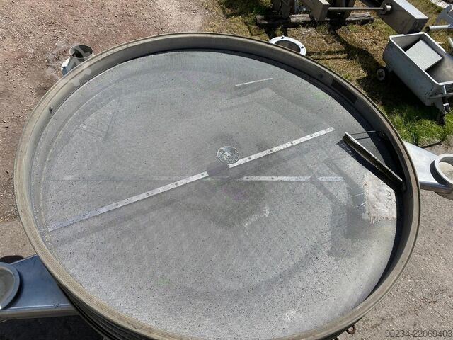 1820 mm, 3 etaje, 4 kW, sită rotativă din oțel inoxidabil GKM Siebtechnik GmbH Tip KTS 2000/3 GKM Siebtechnik GmbH KTS 2000/3