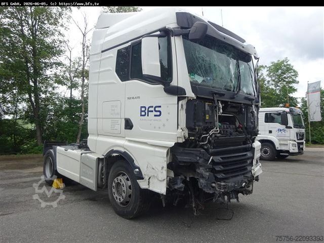 Τυπική μονάδα τράκτορα MAN TGX (TG3) 18.470 4x2 BL SA TG3   UNFALLSCHADEN