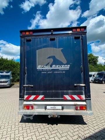 Viehtransporter LKW MERCEDES-BENZ Atego 8180 4-5  Pferde  Wohnung