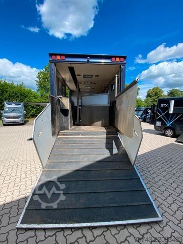 Viehtransporter LKW MERCEDES-BENZ Atego 8180 4-5  Pferde  Wohnung