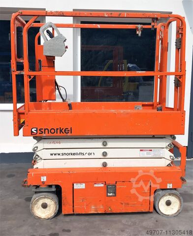 Elektrische schaarhoogwerker 7,8 m Snorkel S3219E 