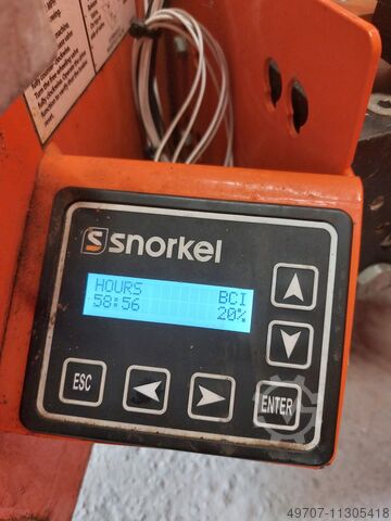 Elektrische schaarhoogwerker 7,8 m Snorkel S3219E 