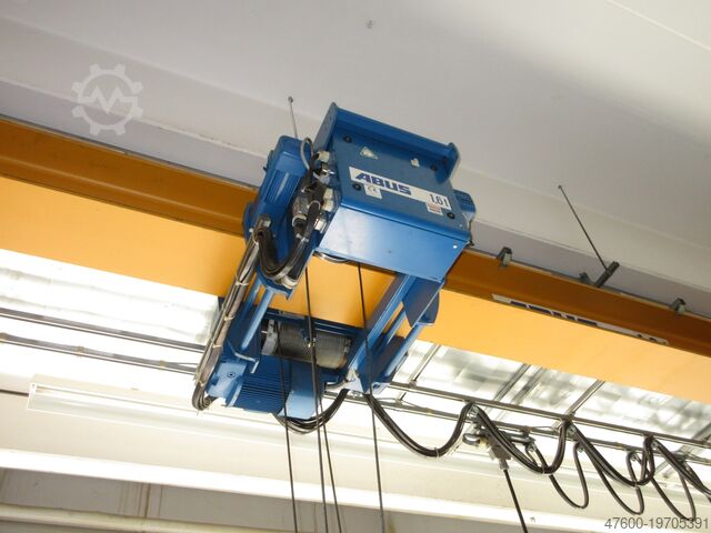 Cranhimmel overhead crane + runway rail ABUS Hallenkran Brückenkran Kran ELV Seilzug 1600Kg 1,6t B 9550mm Abuliner