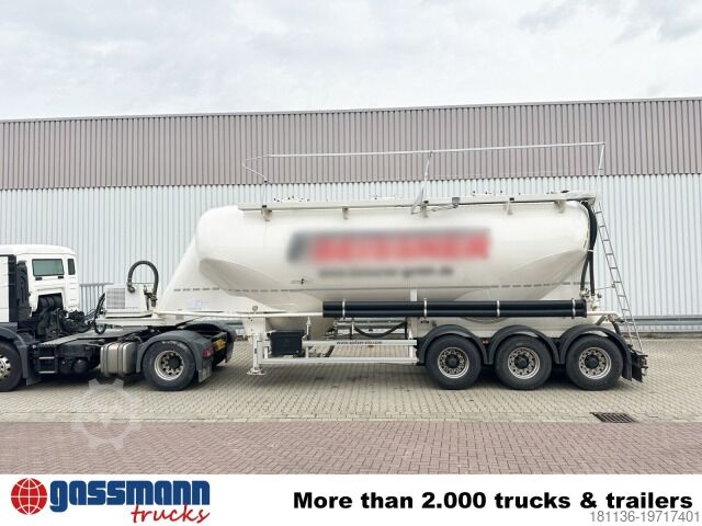 Silo oplegger Spitzer SF 2739/2P Siloauflieger ca. 39m³, 2x Liftachse