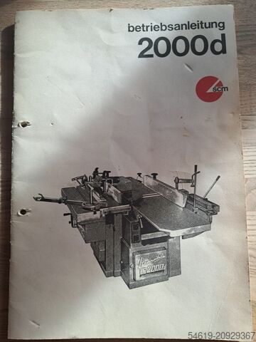 Vlakbank-diktebank combinatie & diktebank SCM L'invincibile 2000d