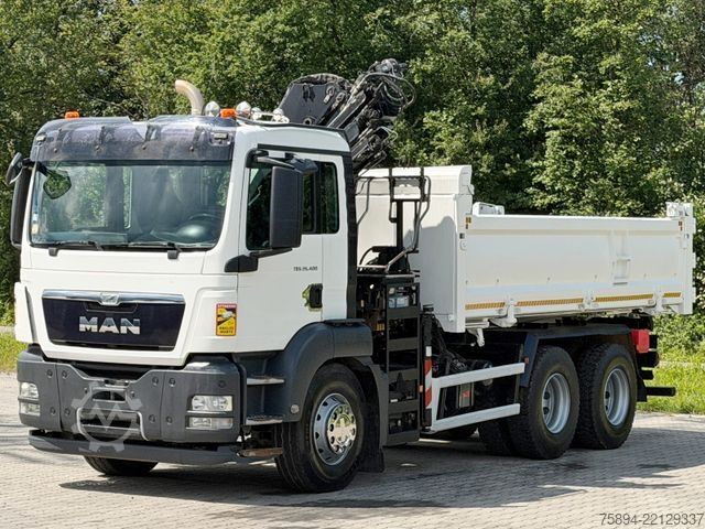 Lastbilsmonterad kran MAN TGS 26.400 * HIAB 144 E-3 HIDUO + FUNK * 6x4