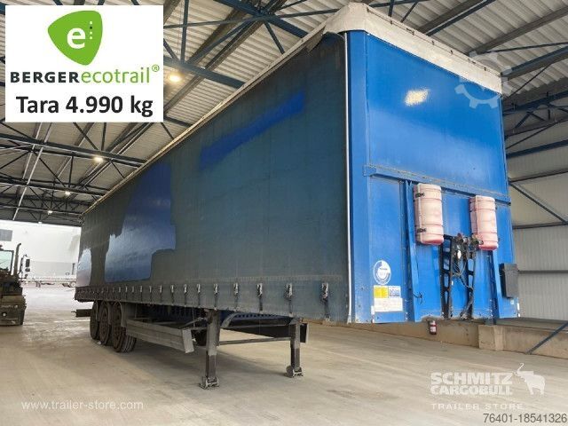 Open semitrailer with tarp Berger Semiremolque Lona Standard