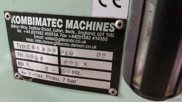 1HD PVC-Schweißmaschine KOMBIMATEC EKS432PLC