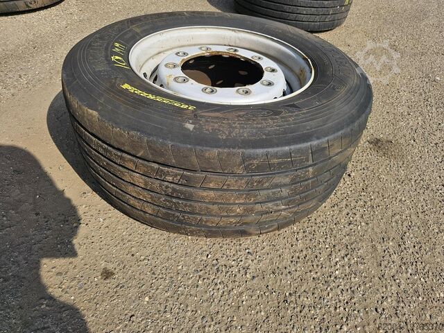 2019 GOOD YEAR K MAX T | Trailerband 385/55 R 22.5 | 3 x 10 mm, 2 x 6 mm | Met schijfremvelg. 10 GTS GOOD YEAR K MAX T | TRAILERBAND 385/55 R 22.5 | 3 X 10 MM...