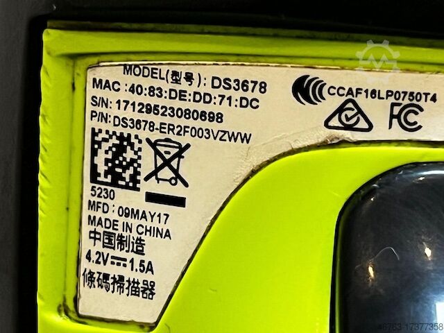 Barkod tarayıcı Zebra DS3678