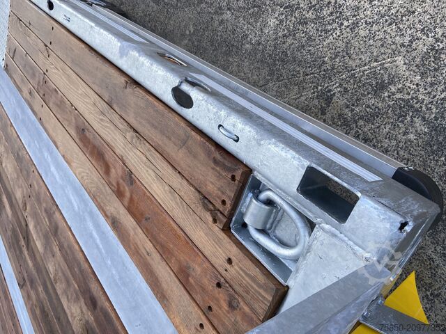 Lågbyggd trailer Möslein TT21-7,2 Hydr  21 t Tandemtieflader, hydr. Rampen, NEU