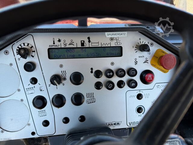 Wals Hamm DV6 KK Super Gummiradwalze