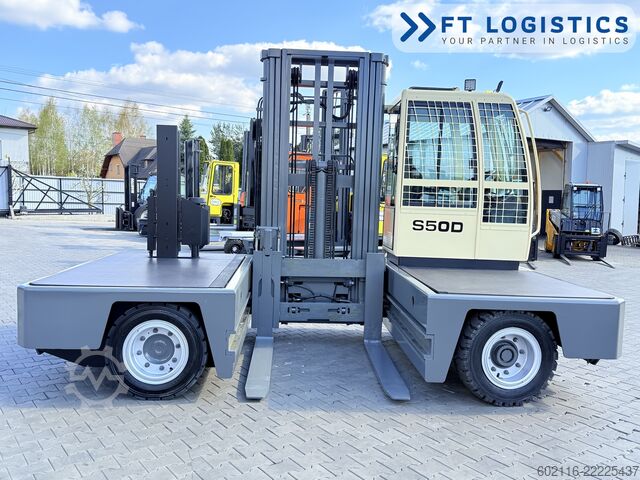 Wózek widłowy boczny Hubtex S50D TRIPLEX 6300 FREE-LIFT PLATFORM1600