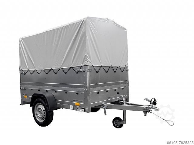 PKW-Anhänger Unitrailer Anhänger KIPP ungebremst 201 mit Hochplane