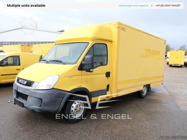 Transporter mit Koffer iveco Daily 35 S11 C30C AUTOMATIK KAMERA MAXI Regale DURCHGANG