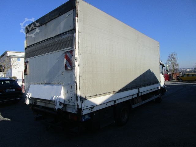 Flaklastbil med kapell MERCEDES-BENZ TGL 12.210 L *LBW+2xAHK+Luft+6,10m+3-Sitze*