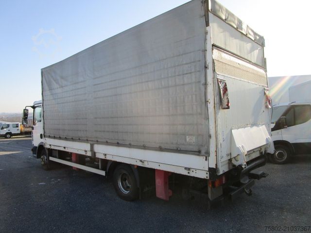 Flaklastbil med kapell MERCEDES-BENZ TGL 12.210 L *LBW+2xAHK+Luft+6,10m+3-Sitze*