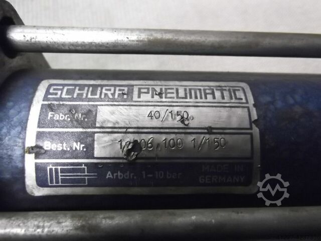 Pneumatic cylinders Schura Pneumatik 40/150
