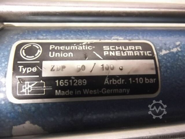 Pneumatische cilinders Schura Pneumatik ZDP 50/100