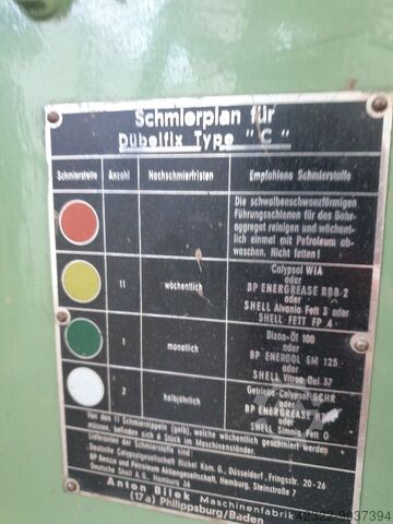 Multi-spindel boormachine Bilek Duebelfix