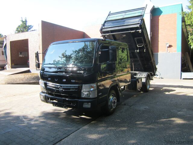Billenőplatós furgon Mitsubishi 7C18 Fuso Canter DoKa/Kipper 36TKM Klima